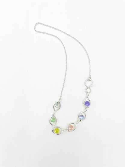 LAH Mini Galaxy Gelato Necklace in Passivated 925 Silver