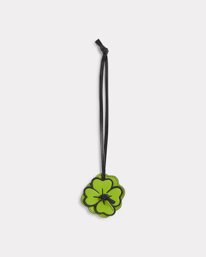 Kenzo Cartoon Leather Clover Charm