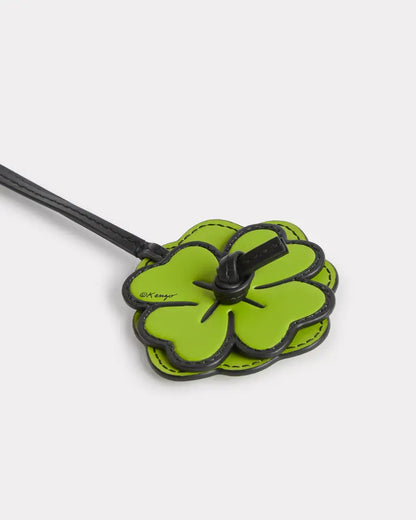 Kenzo Cartoon Leather Clover Charm