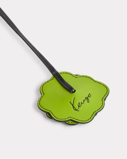 Kenzo Cartoon Leather Clover Charm