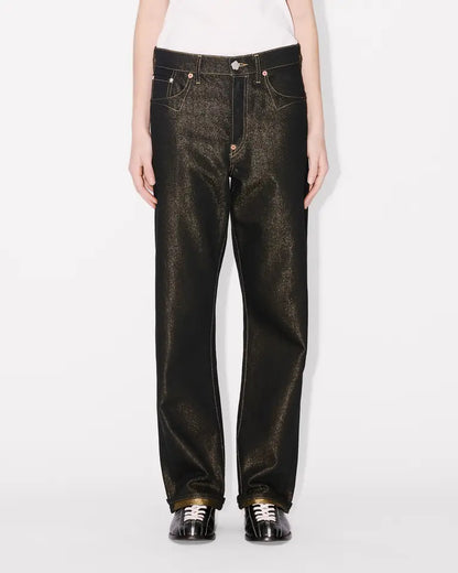 Kenzo Jeans in Lurex Japanese Denim