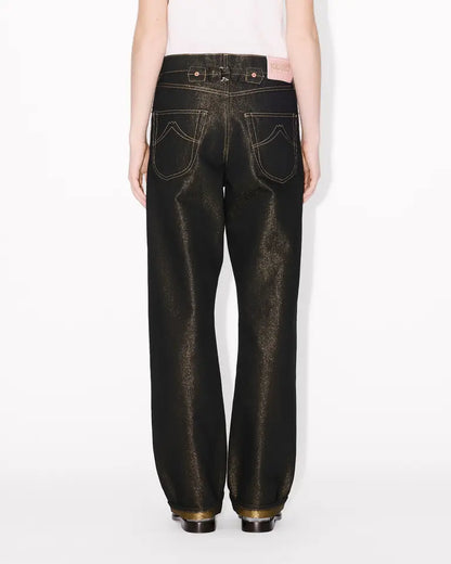 Kenzo Jeans in Lurex Japanese Denim