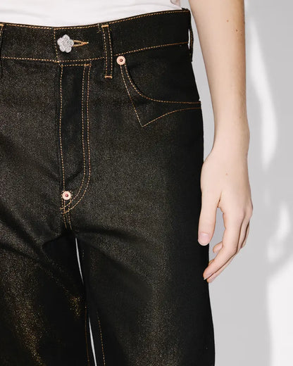 Kenzo Jeans in Lurex Japanese Denim