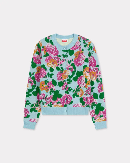 Kenzo Floral Embellished Cardigan