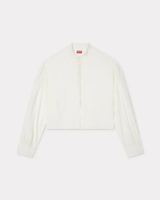 Kenzo Blouse in Mixed Silk