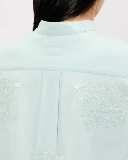Kenzo Cartoon Embroidered Short Sleeve Shirt