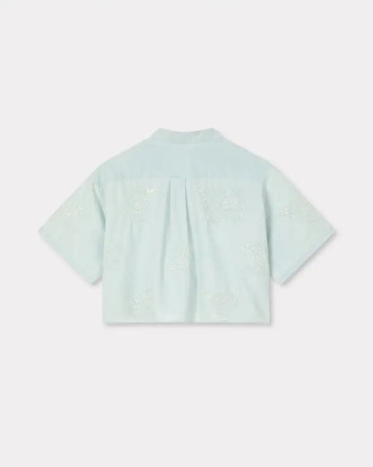 Kenzo Cartoon Embroidered Short Sleeve Shirt