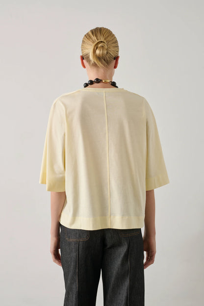 Soeur Helsinki Mid-length Sleeve Cotton T-Shirt