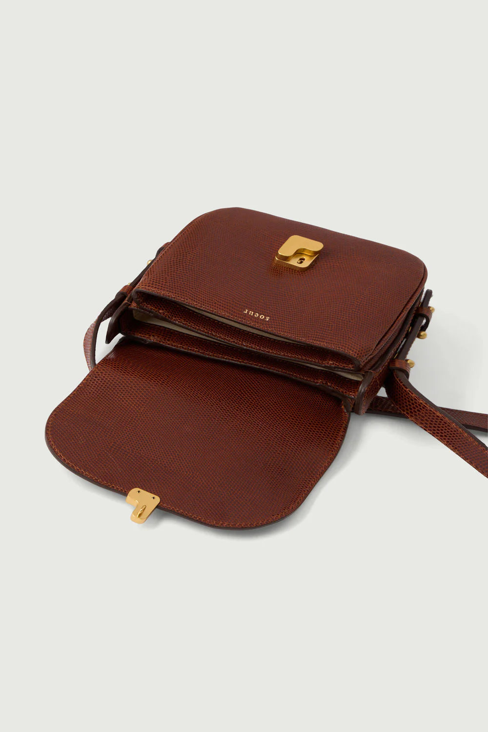 Soeur Bellissima Mini Bag in Caviar Leather