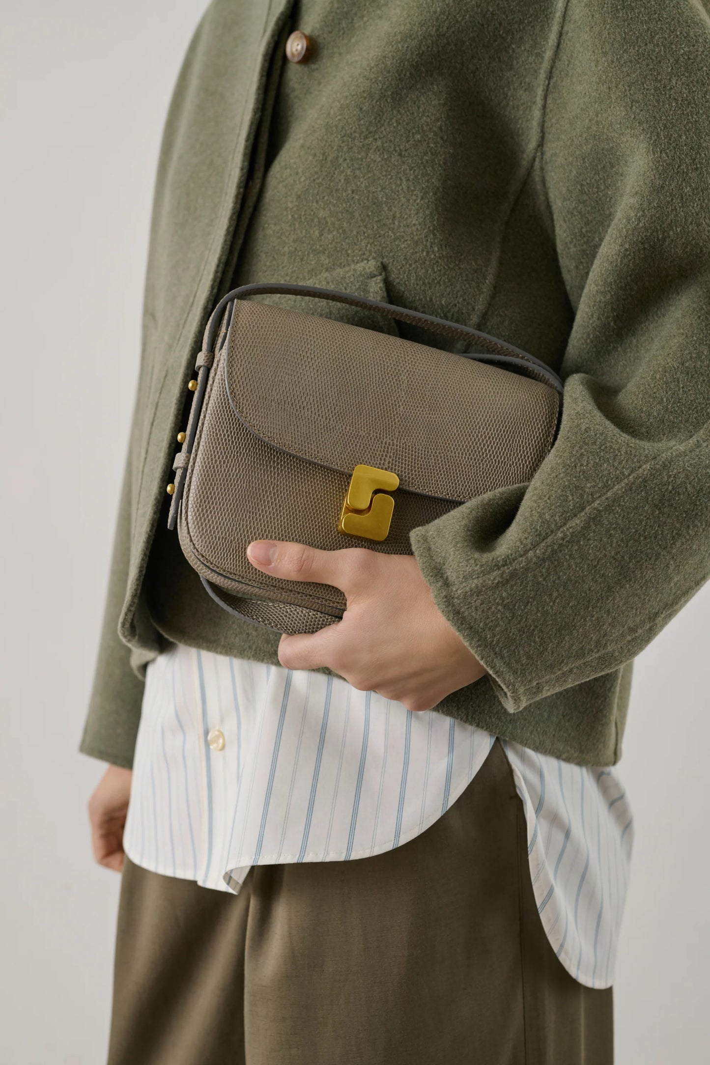 Soeur Bellissima Mini Bag in Caviar Leather