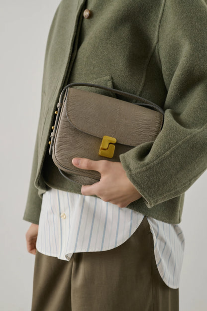 Soeur Bellissima Mini Bag in Caviar Leather