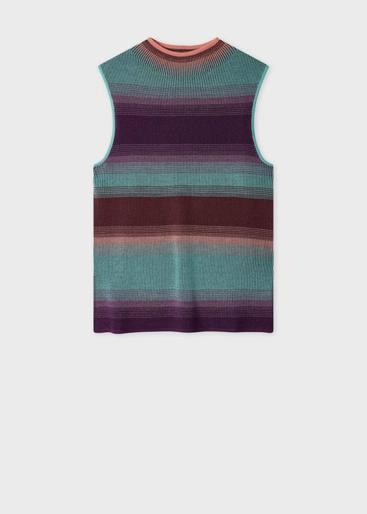 PS Paul Smith P31267 Sleeveless Knitted Top