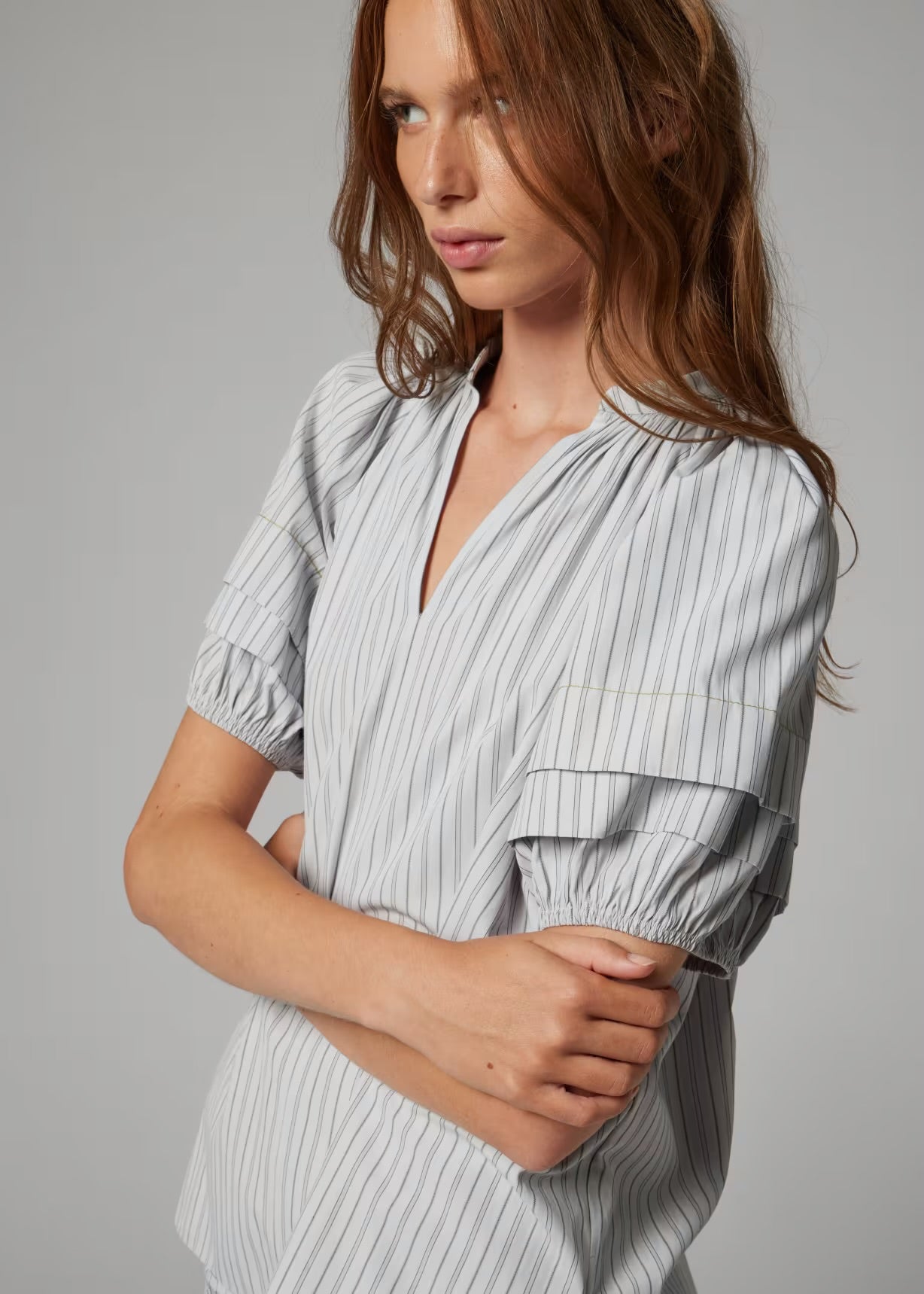 Paul Smith Striped Short Sleeve Top - V11227