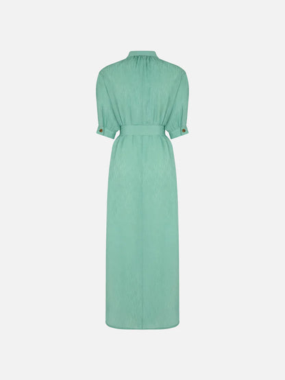 BLAZÉ Milano Neptune Berber Shirt Dress