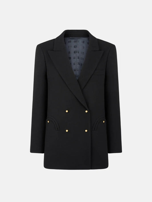 BLAZÉ Milano Resolute Black Everyday Blazer