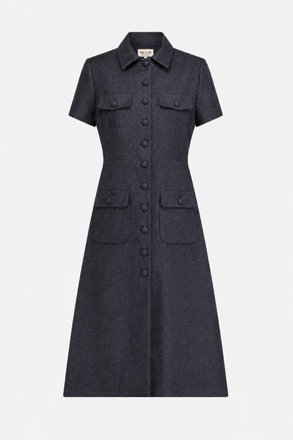 Paul & Joe Natalia Wool Twill Dress