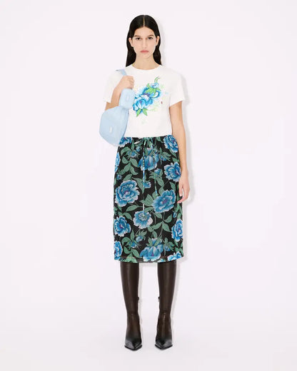 Kenzo Paris Peonies Skirt