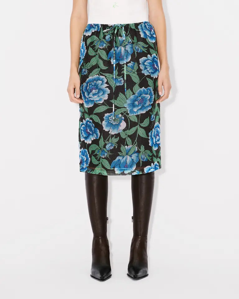 Kenzo Paris Peonies Skirt