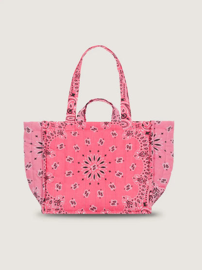 Call It By Your Name Medium Quilted Tote Bag - Happy Face