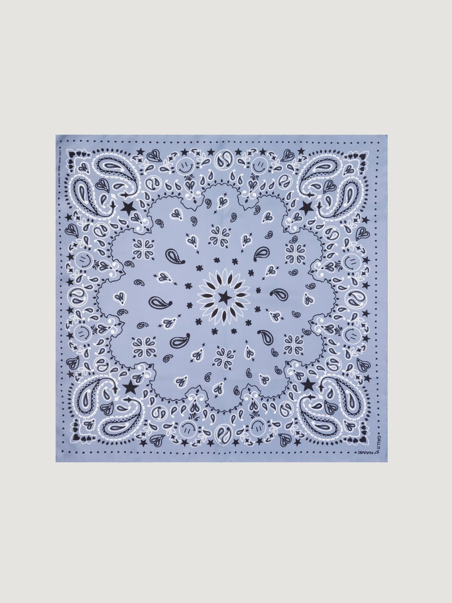 Call It By Your Name Silk Bandana - STAR - Small