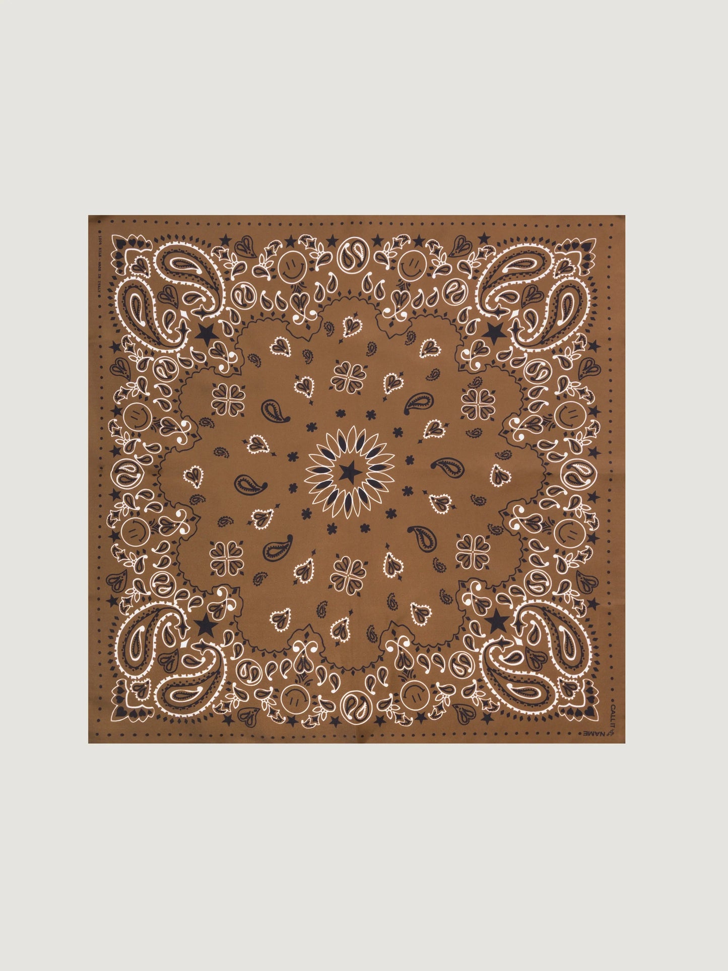 Call It By Your Name Silk Bandana - STAR - Small