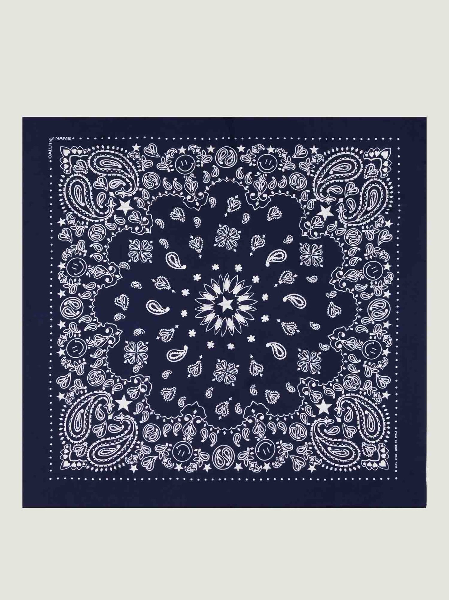 Call It By Your Name Silk Bandana - STAR - Large