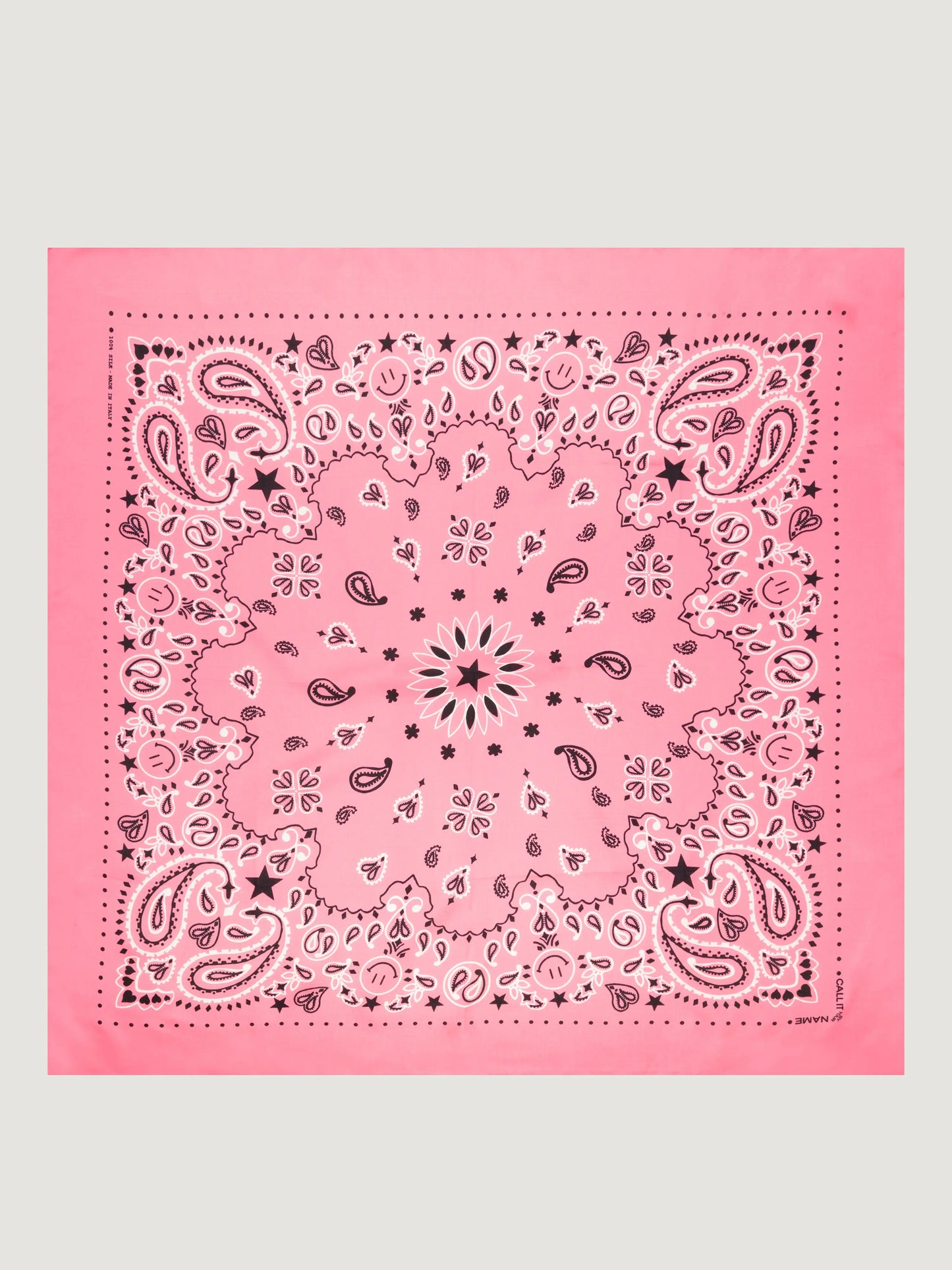 Call It By Your Name Silk Bandana - STAR - Large