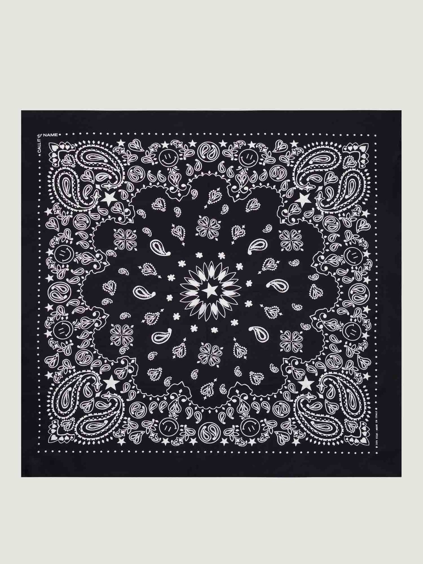 Call It By Your Name Silk Bandana - STAR - Large