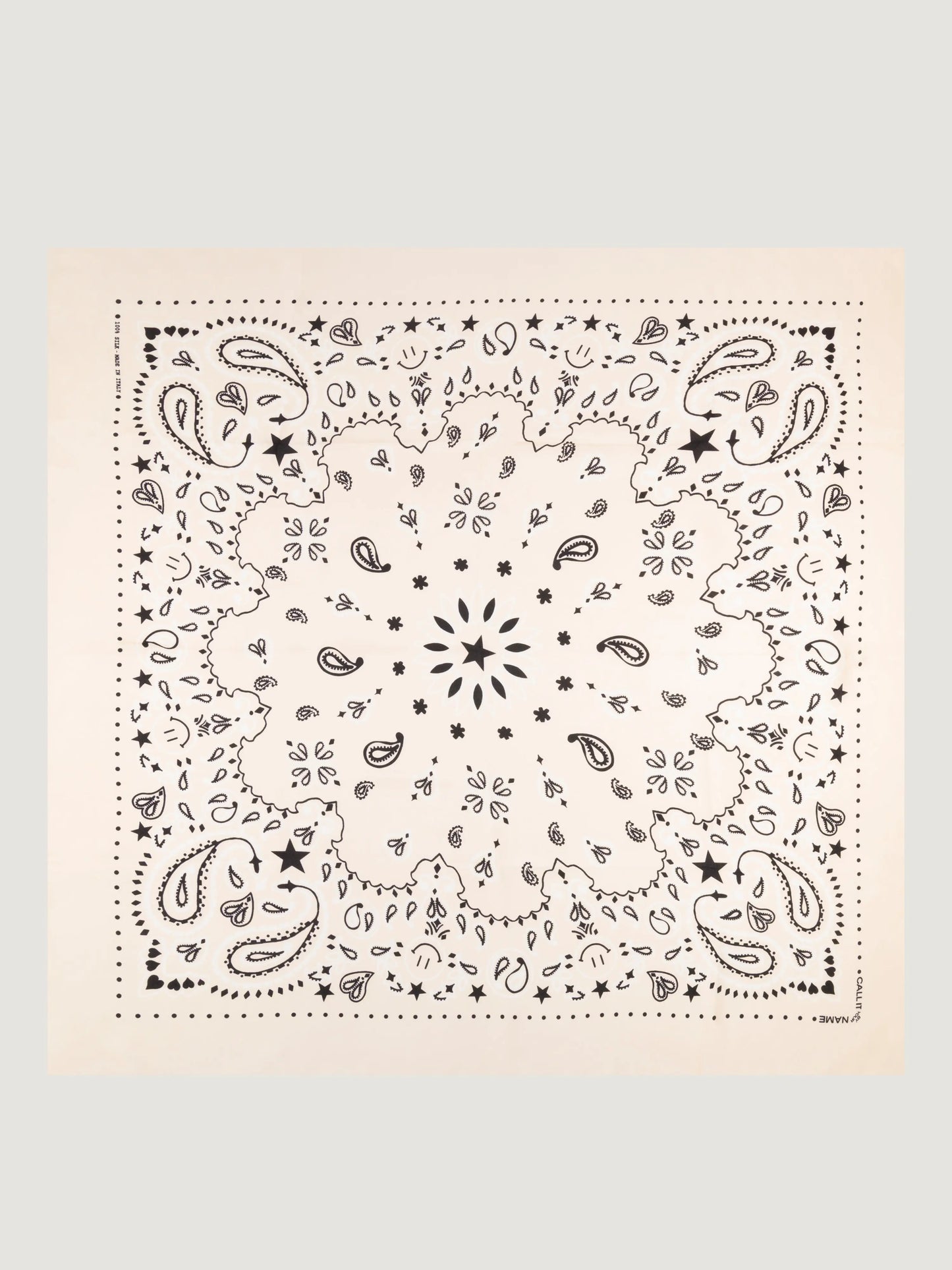 Call It By Your Name Silk Bandana - STAR - Large