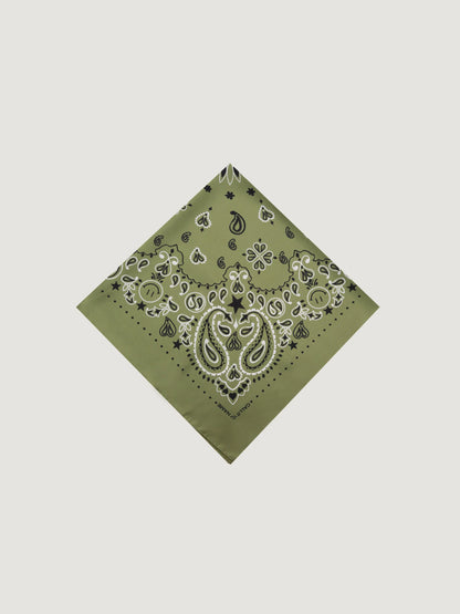 Call It By Your Name Silk Bandana - STAR - Large