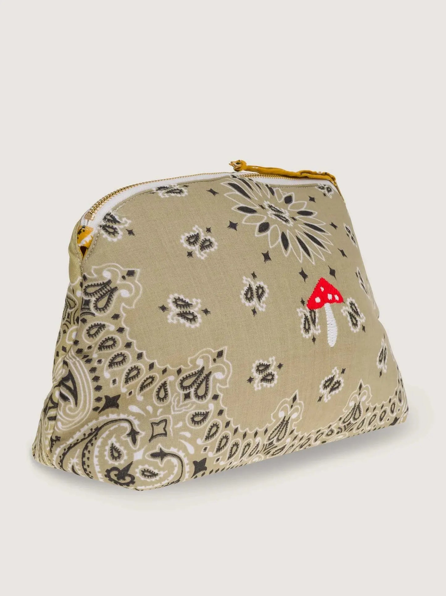 Call It By Your Name Vanity Pouch - Champignon - Large