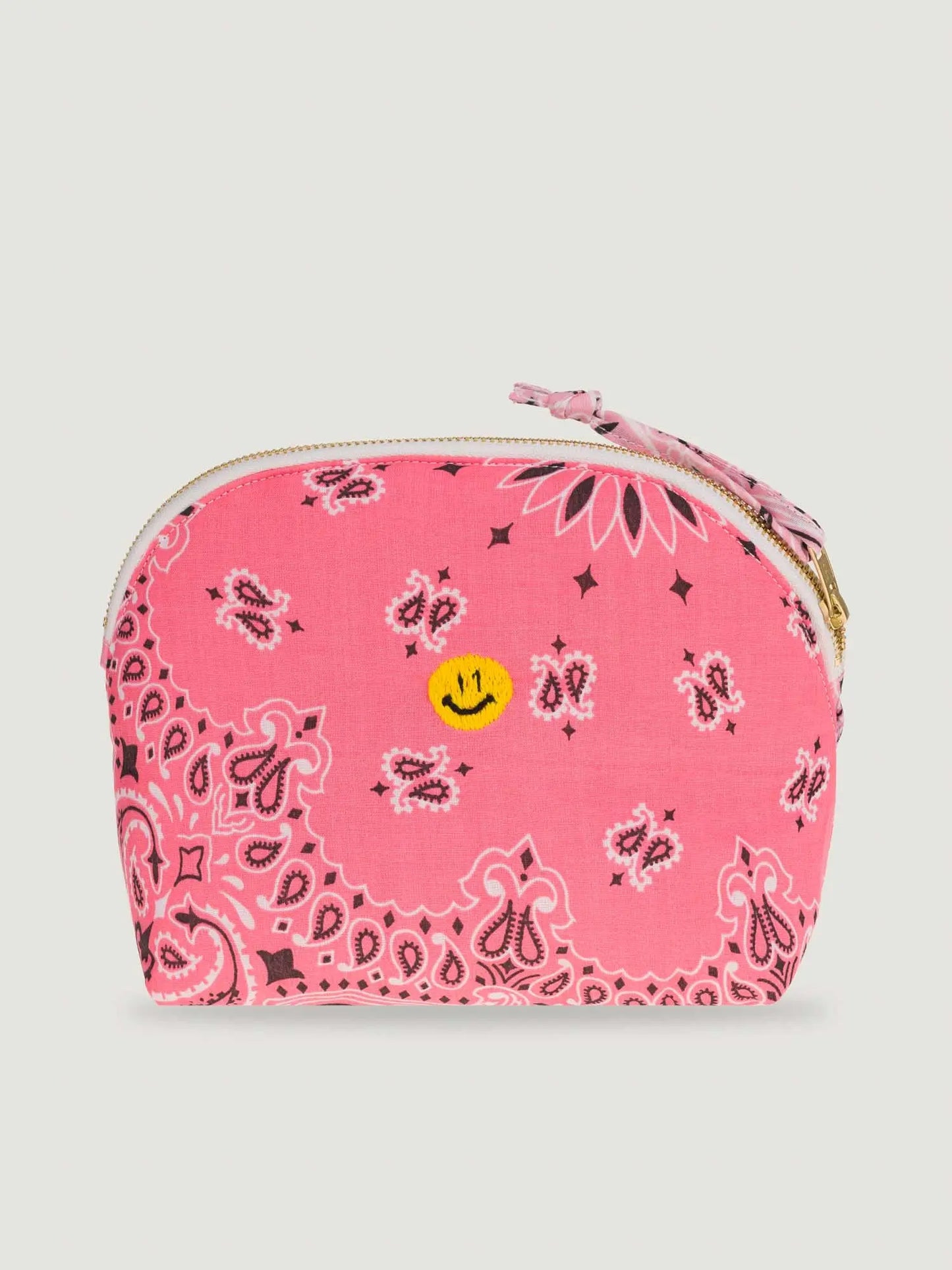 Call It By Your Name Vanity Pouch - Happy Face - Small