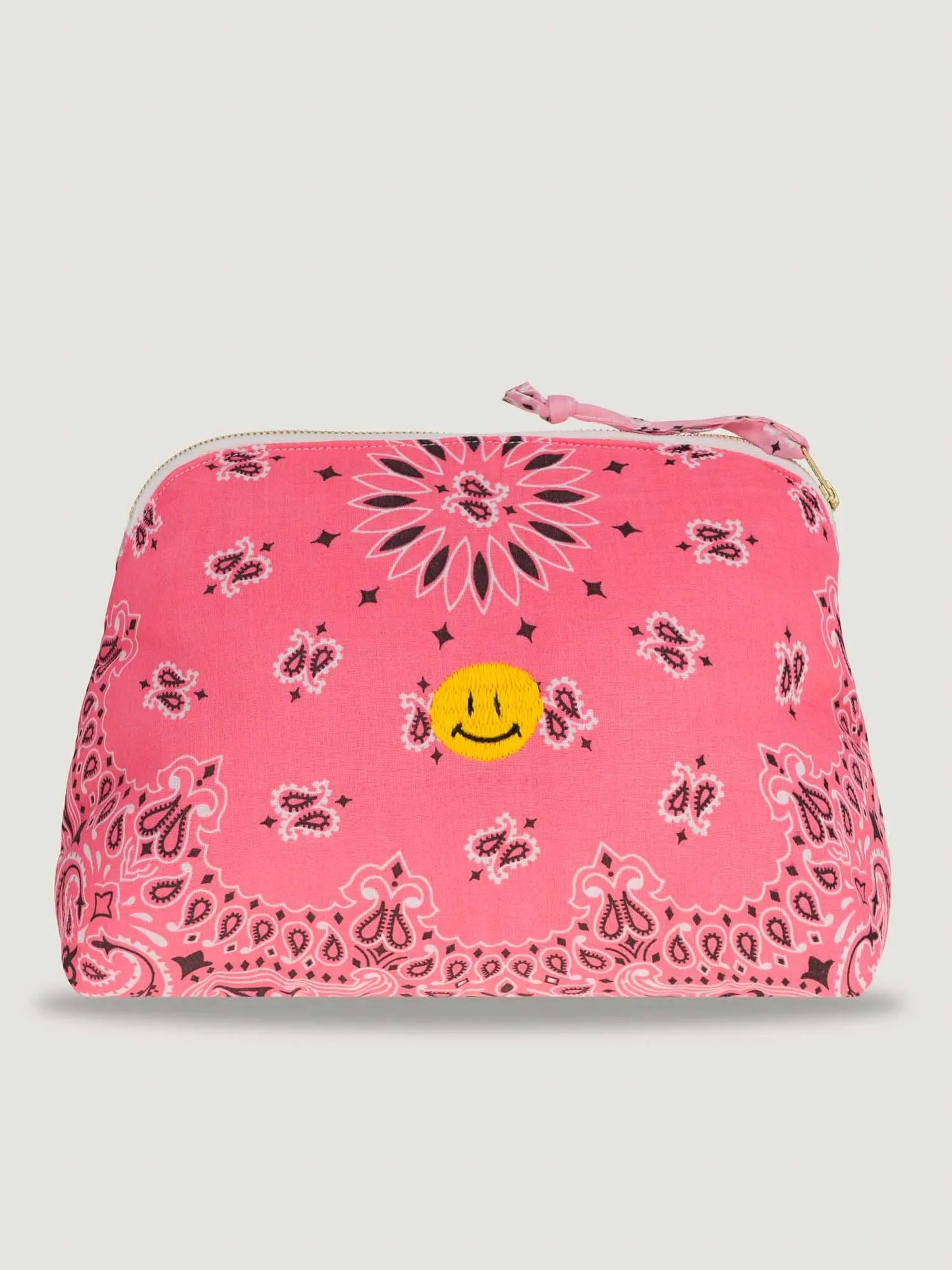 Call It By Your Name Vanity Pouch - Happy Face - Large