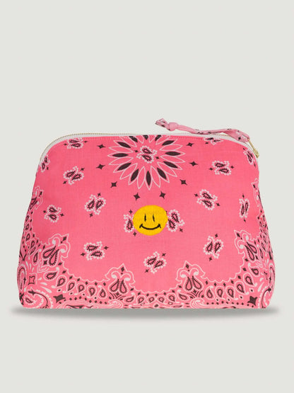 Call It By Your Name Vanity Pouch - Happy Face - Large