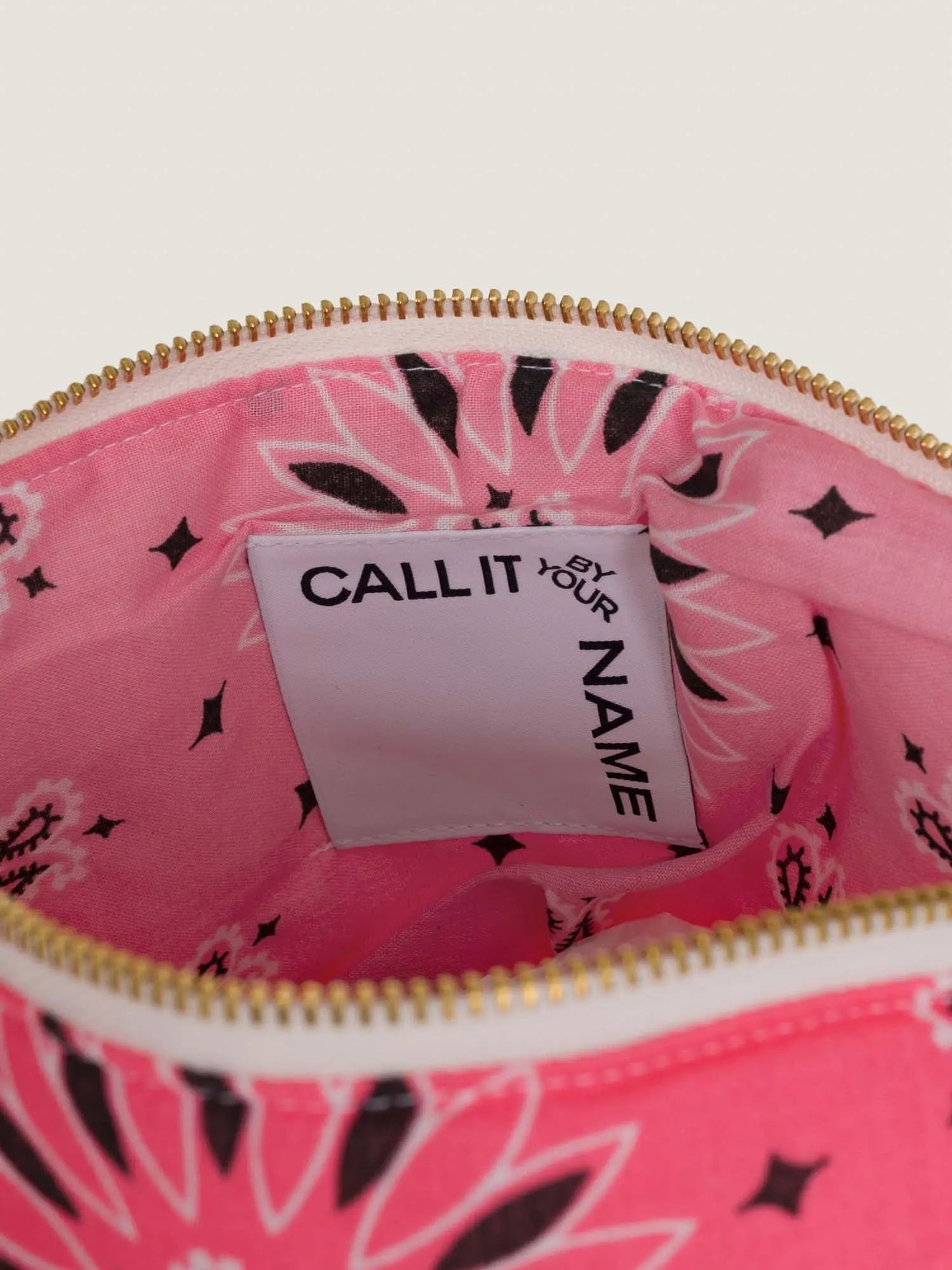 Call It By Your Name Vanity Pouch - Happy Face - Large