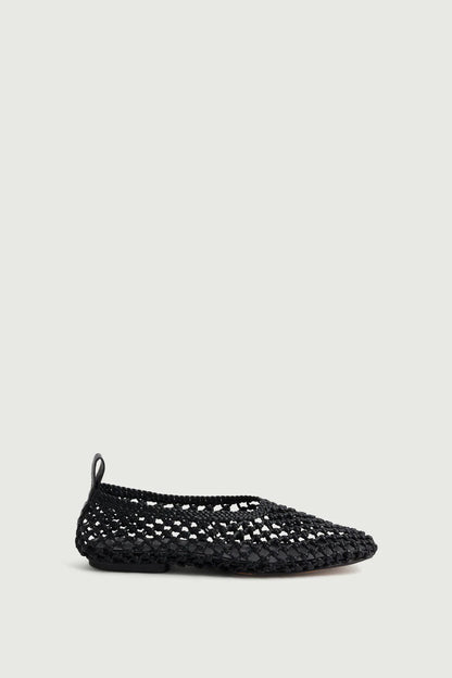 Soeur Tosca Braided Leather Ballet Flats