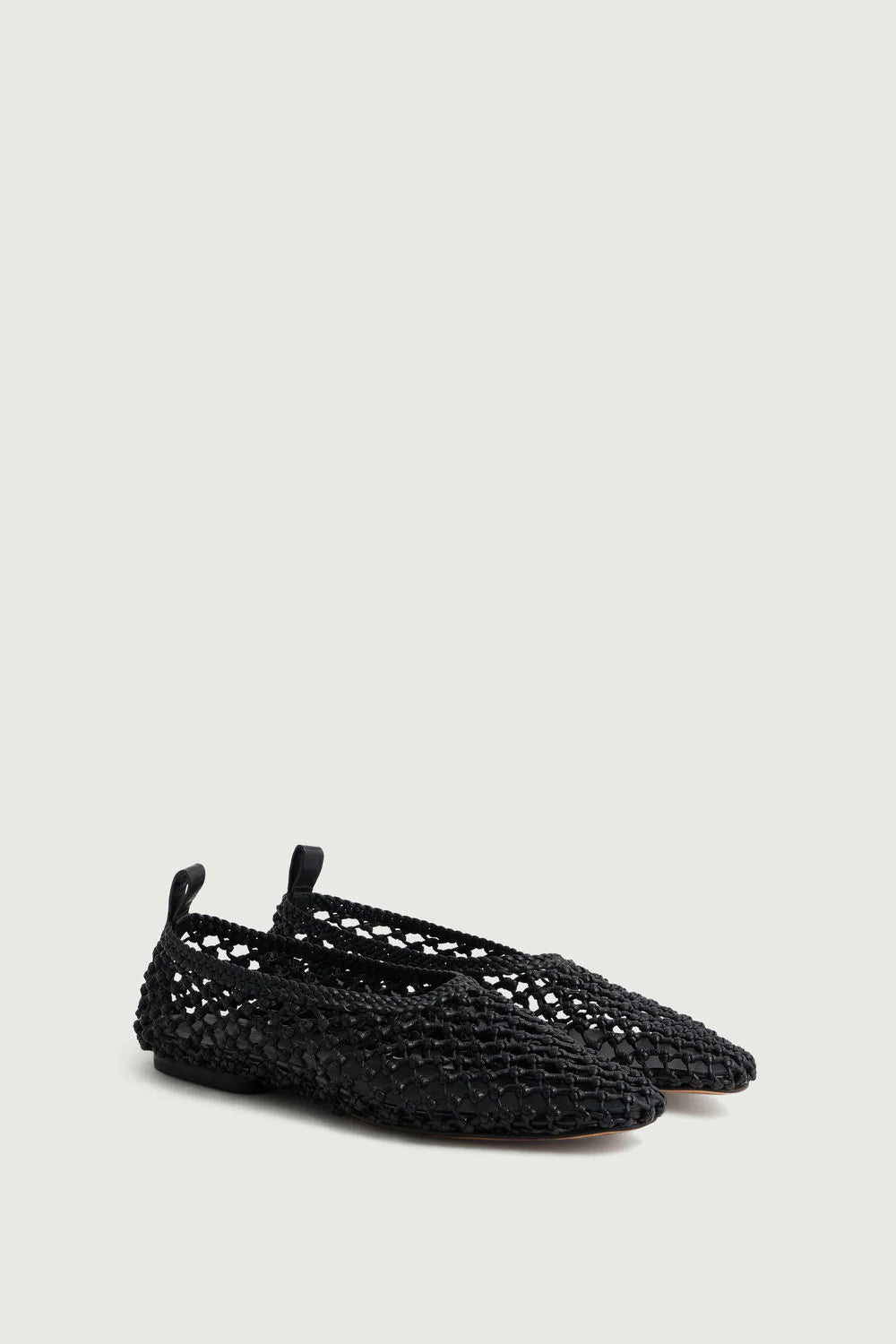 Soeur Tosca Braided Leather Ballet Flats