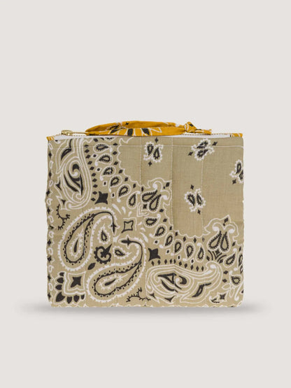 Call It By Your Name Mini Zipped Quilted Pouch