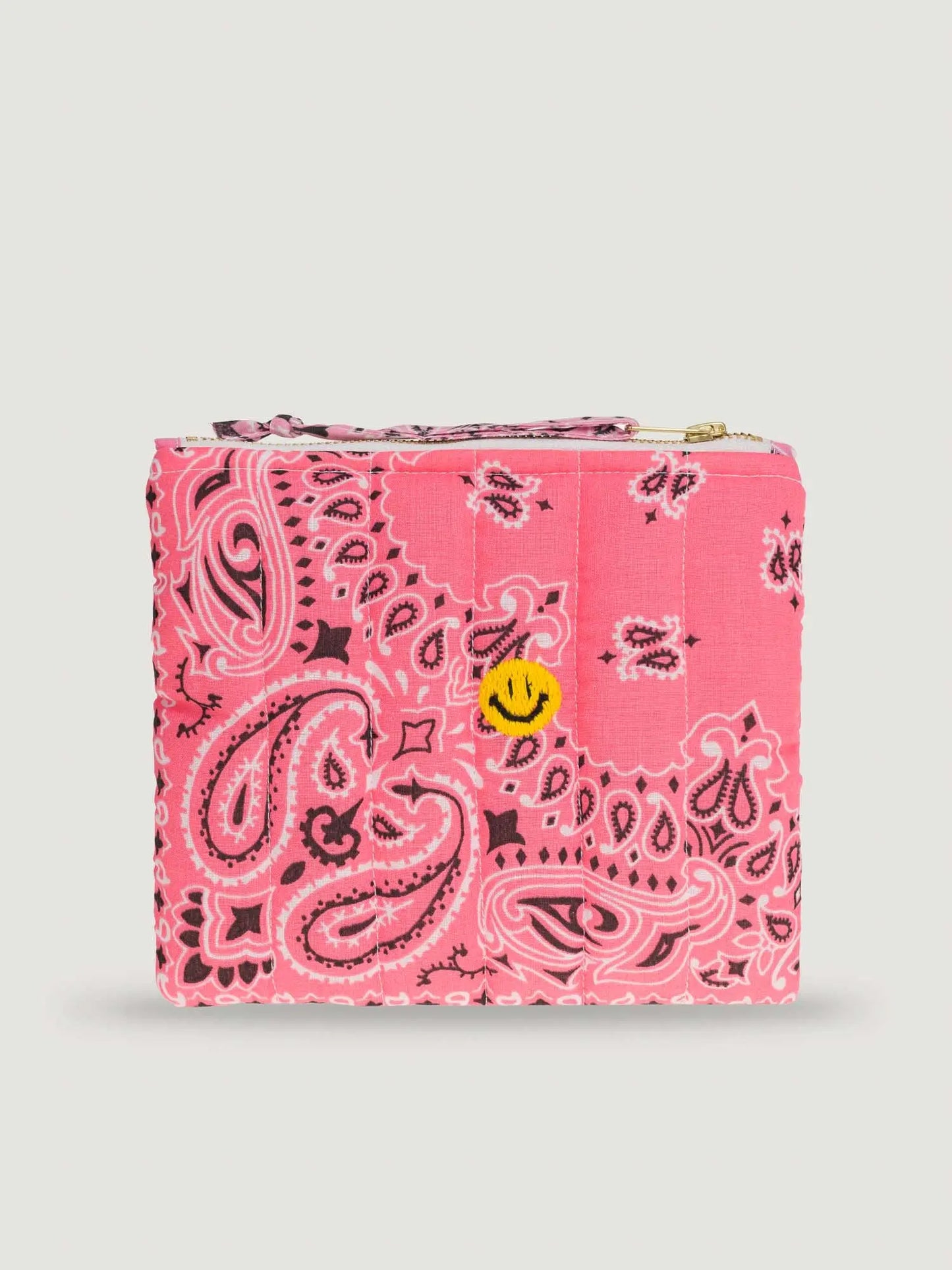 Call It By Your Name Mini Zipped Quilted Pouch