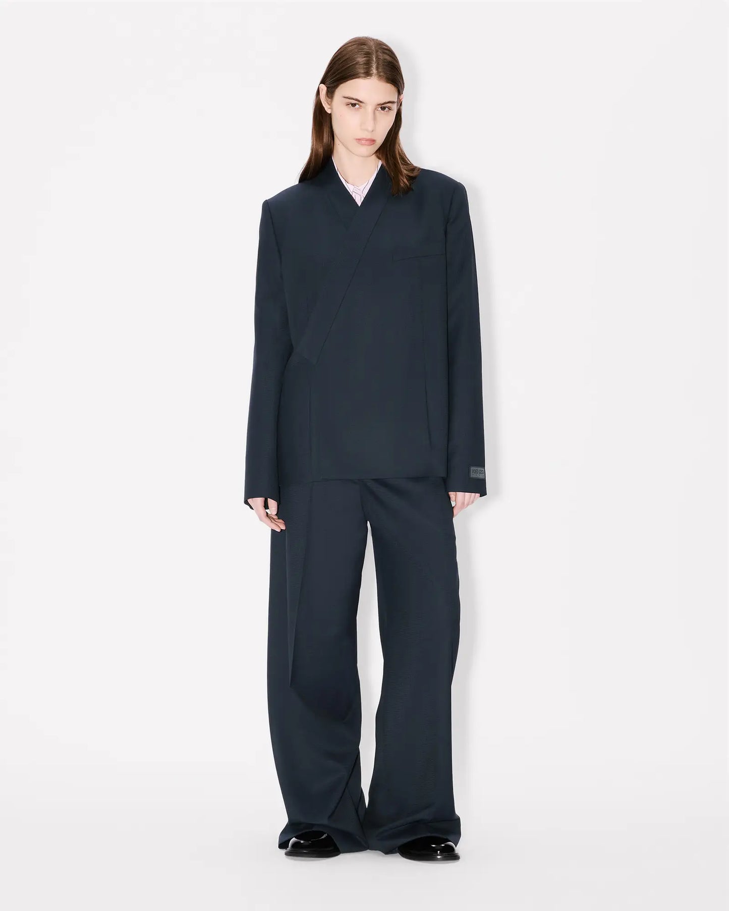 KENZO 'Weave' kimono blazer