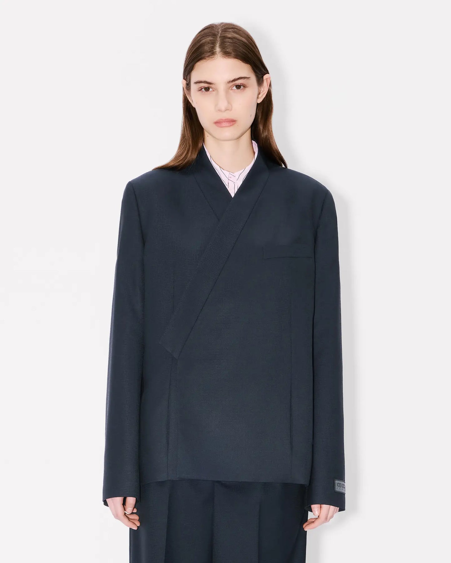 KENZO 'Weave' kimono blazer