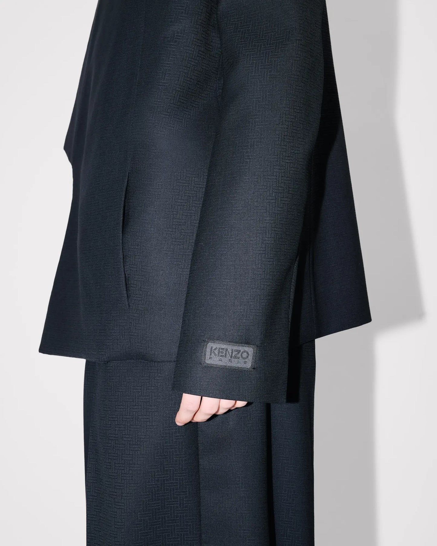 KENZO 'Weave' kimono blazer
