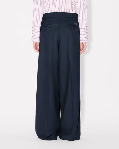 KENZO 'Weave' wide leg pants