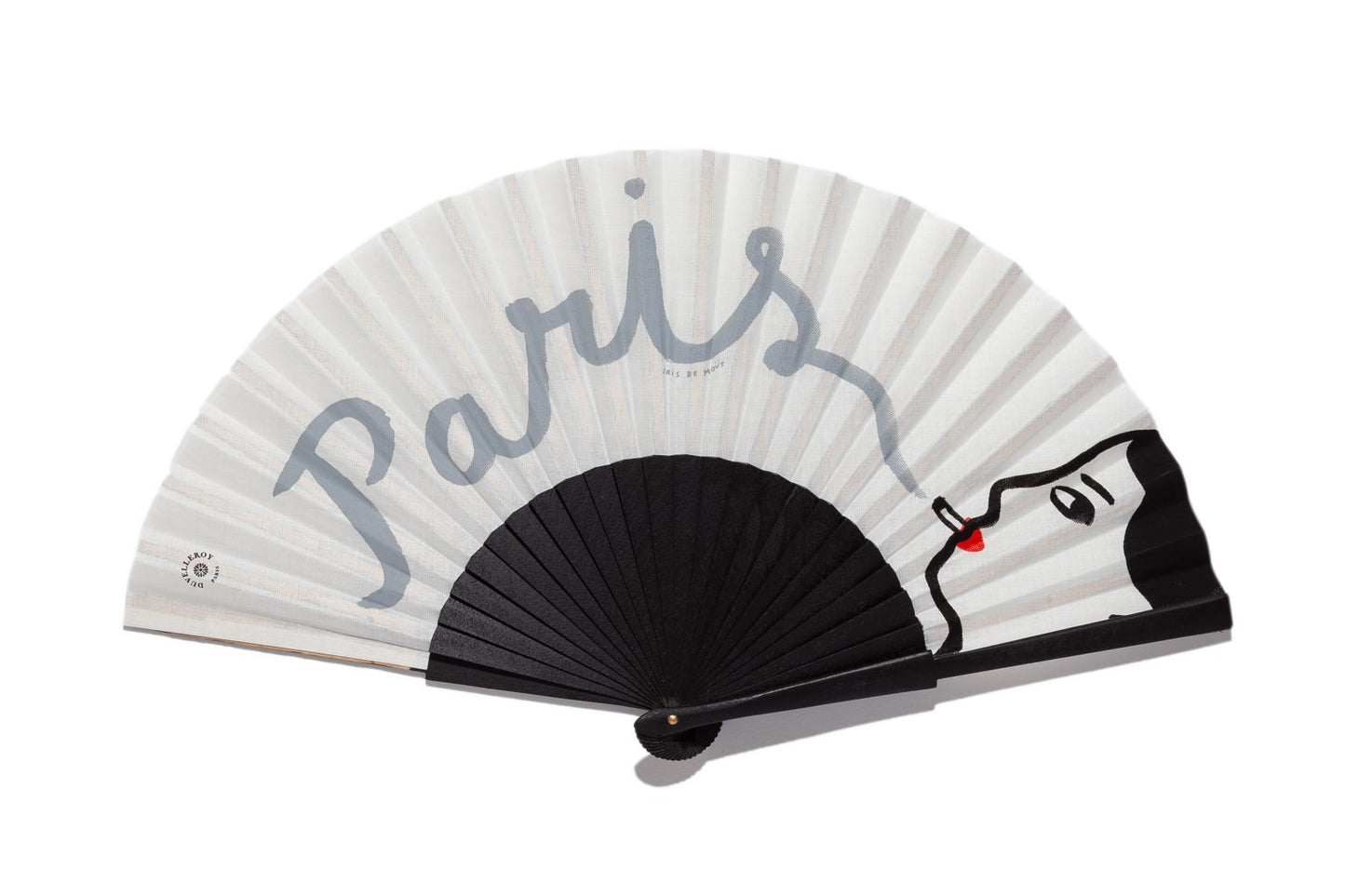 Duvelleroy Iris de Moüy Paris Hand Fan