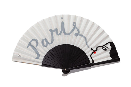 Duvelleroy Iris de Moüy Paris Hand Fan
