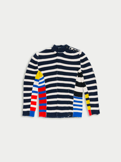 La Fetiche Mae Breton Striped Sailor Sweater