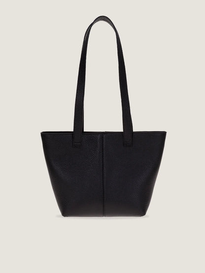 Call It By Your Name Leather Mini Tote Bag