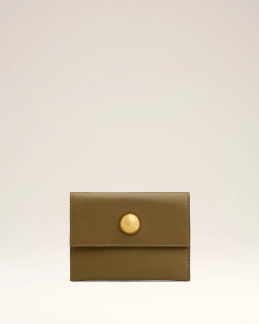 Ami Leather Carrousel Folded Card Holder