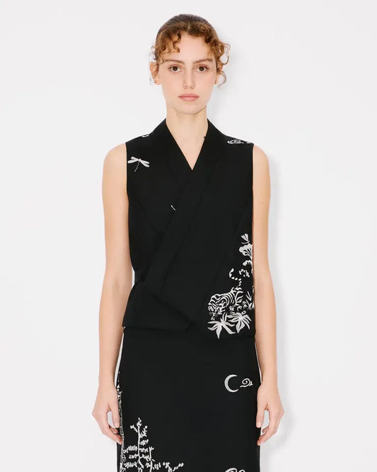 Kenzo Paris Jungle Kimono Gilet