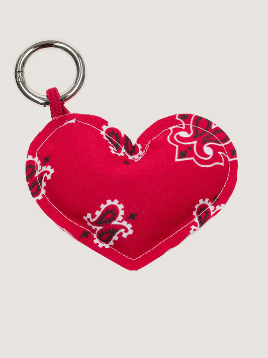 Call It By Your Name Heart Keyring Charm